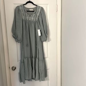 NWT AURA Midi Dress from Red Dress Boutique